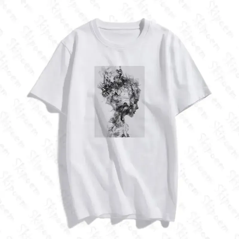Women DIY T Shirt DoubleLayered Structure