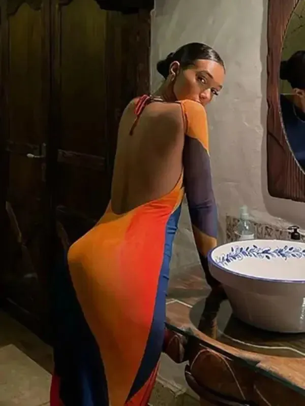 Evening Beach dress Planet Care Fall Mood