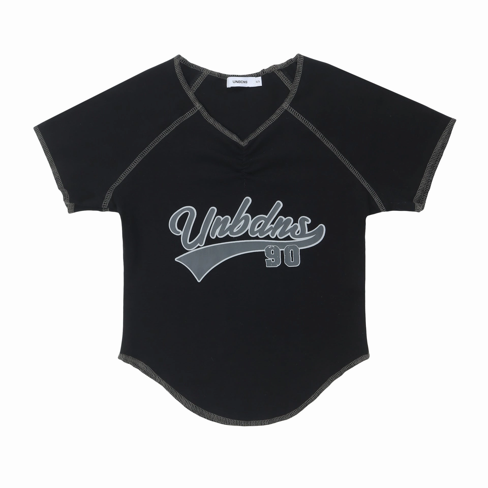 Women's Slimming Niche Fashion Brand Short Sleeve T-shirt holiday season Trendy Daywear