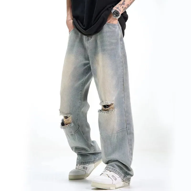 Basic All-matching Loose Straight Slimming Hiphop Pants Always Ready