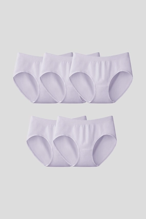 FreshGuard ?C Women??s Antibacterial Outdoor Underwear, 5-Pack Lounge Essential