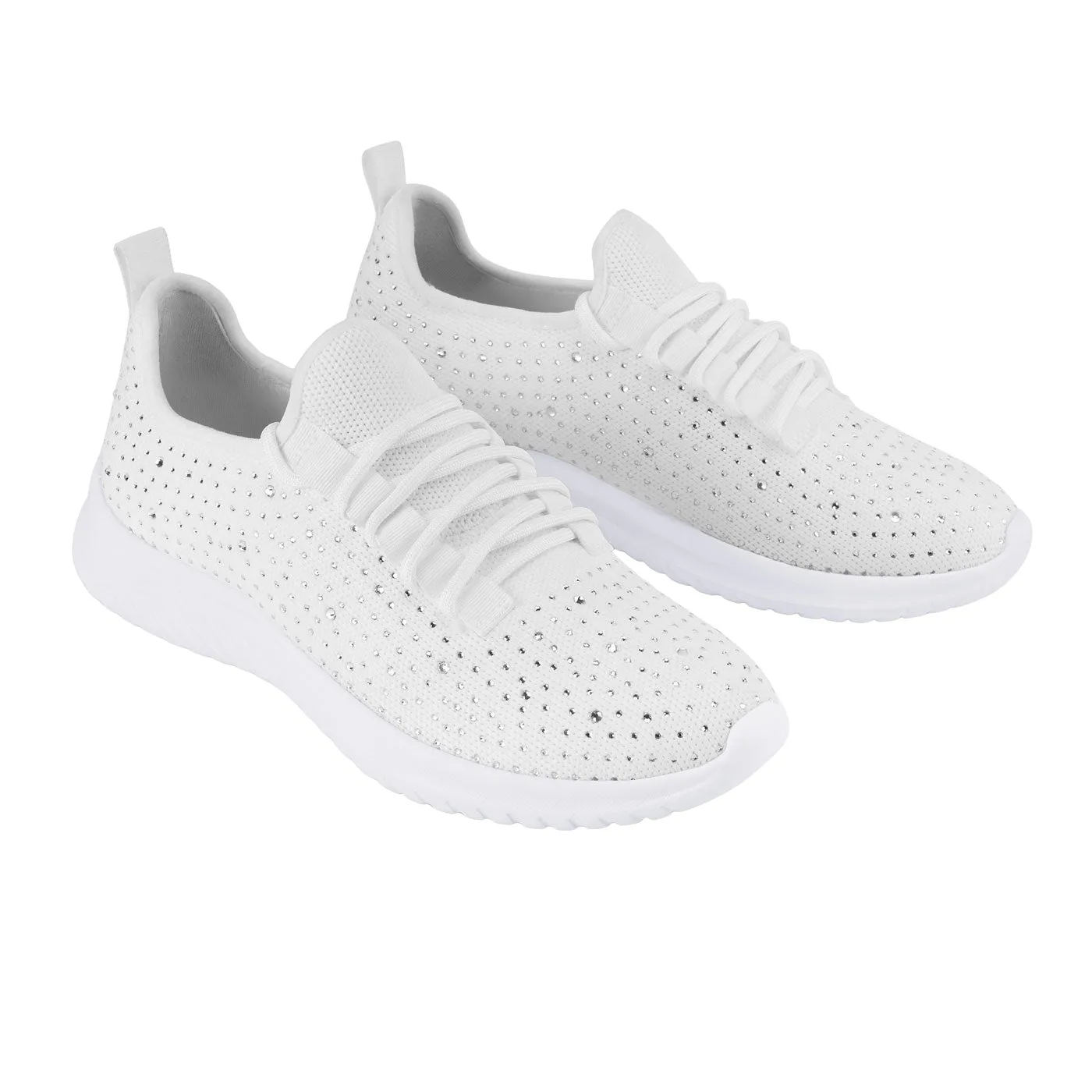 Cushioned Fit Stretchable Upper Lumina - White
