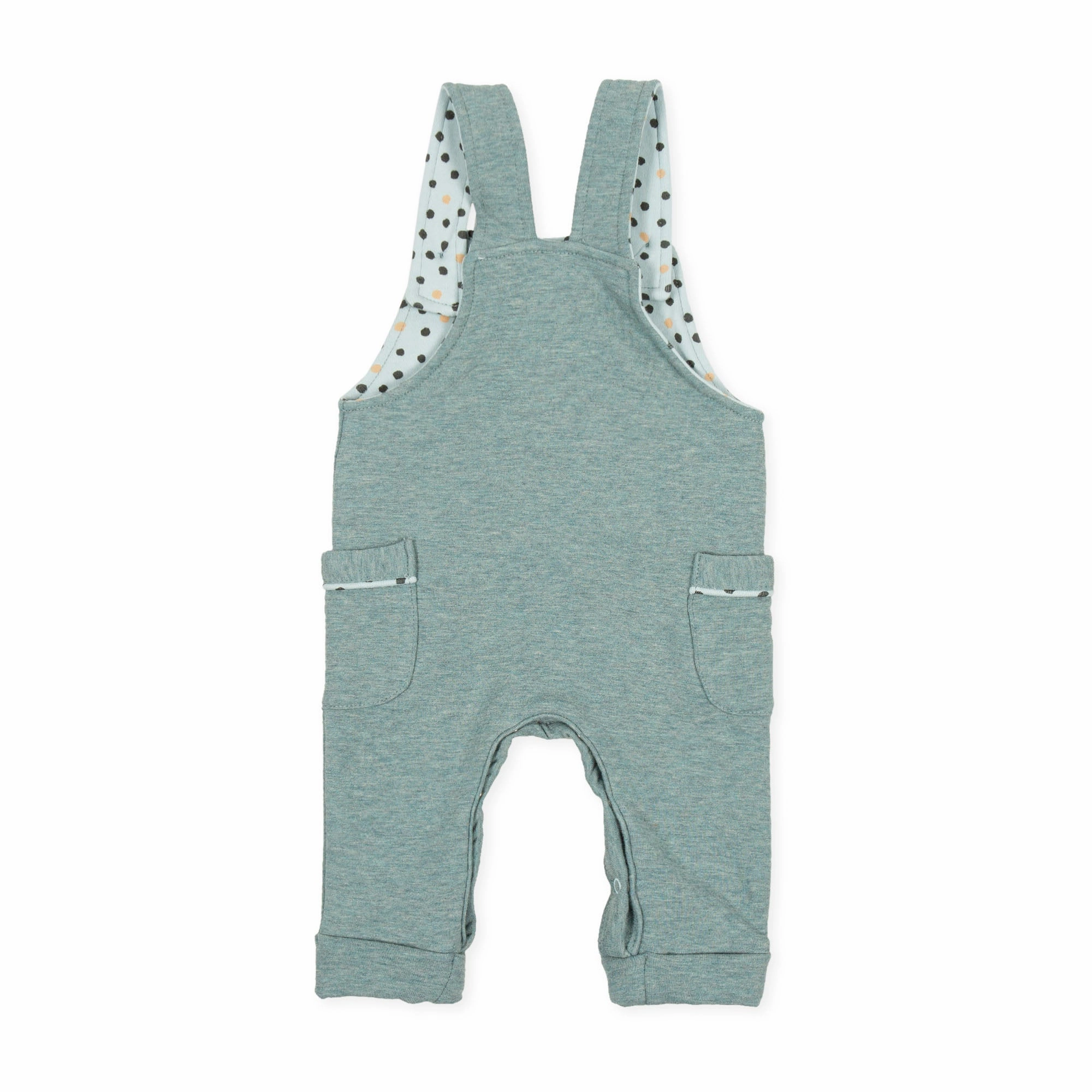 Fade Proof Tutto Piccolo 9405 Peto Felpa Dungaree - See Green
