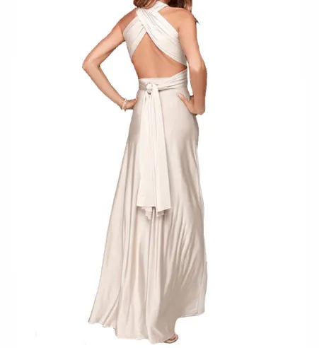 Women Bandage Convertible Boho Maxi Dress Must Have Perfect for Layering