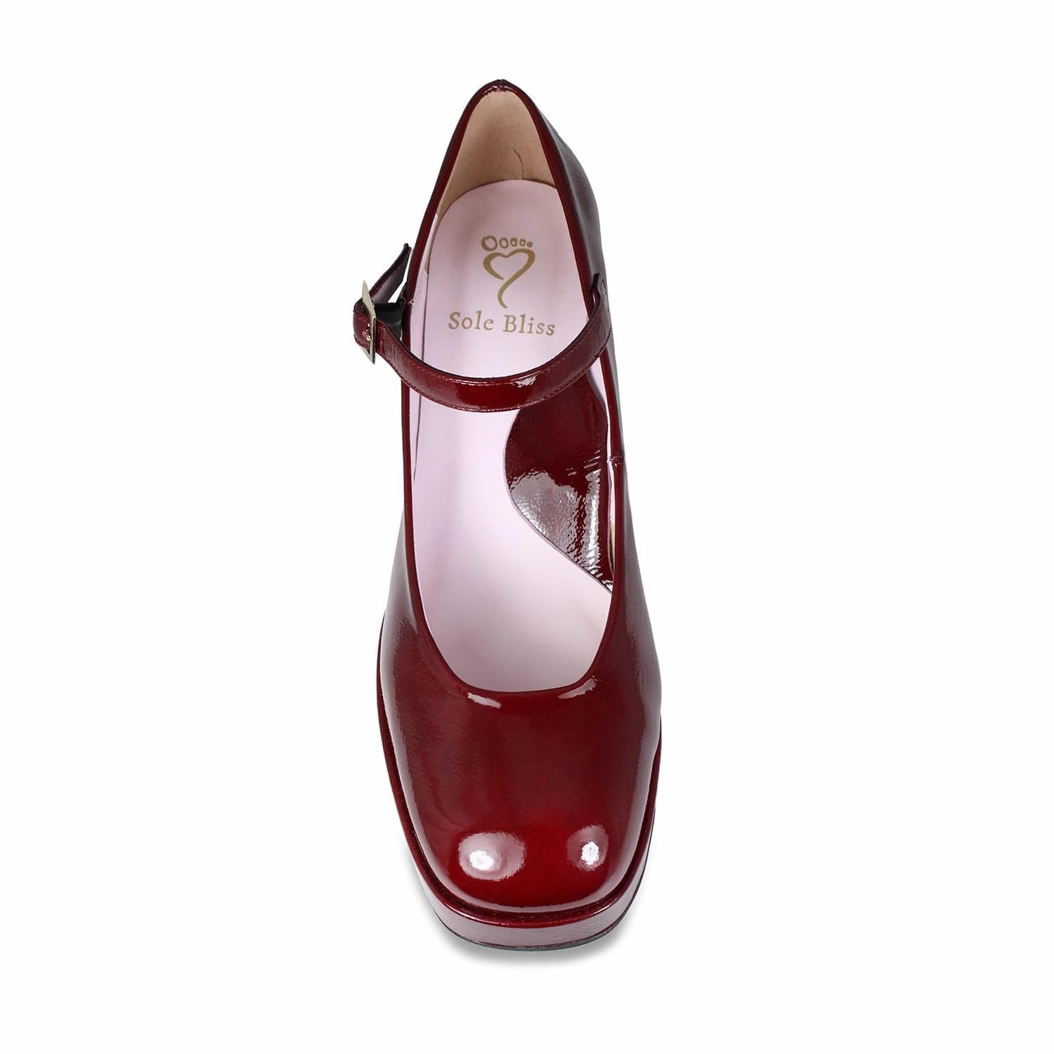 Gerri: Burgundy Patent Leather autumn - style weekenders' options