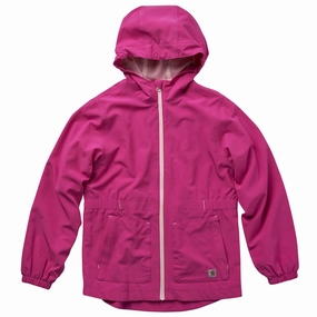 Anti Odor Treatment Tencel Cotton Hybrid Weave Girl's Rugged Flex Ripstop Jacket CP9569