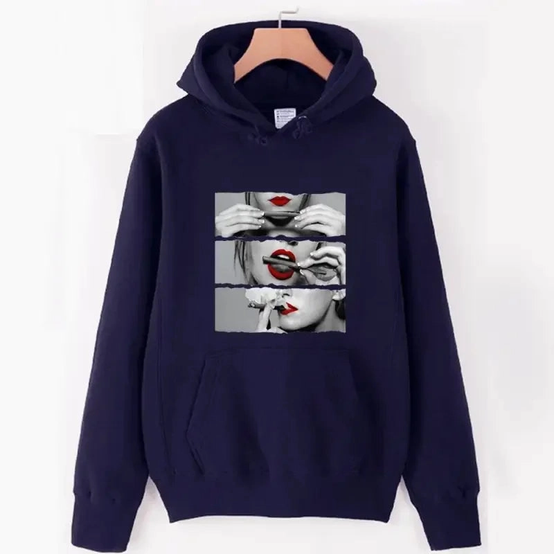 Easy Layering Girly Fleece Women Sweatshirt