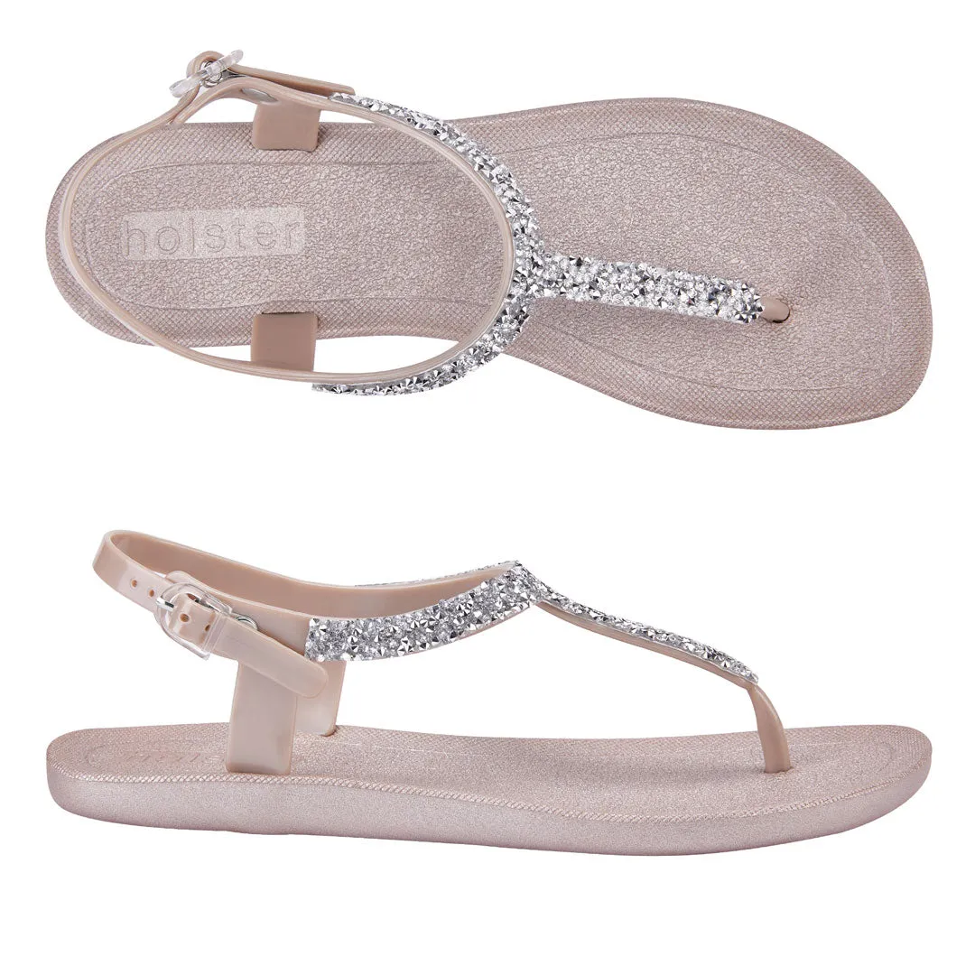 Goldie - Champagne Flexible Support Shoes