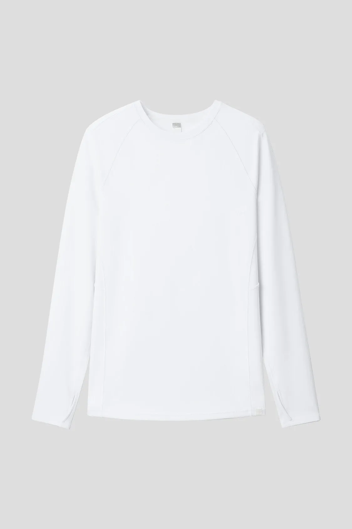 GoPod ?C Women??s Stretch Cotton Long-Sleeve T-Shirt BondedSeams