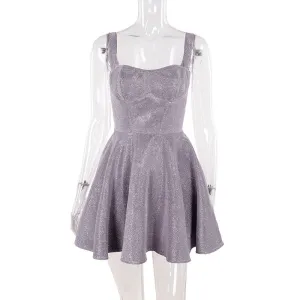 Bow Backless Dress Women's Fashion Slim-fit Sheath Modern Soft Linen Love