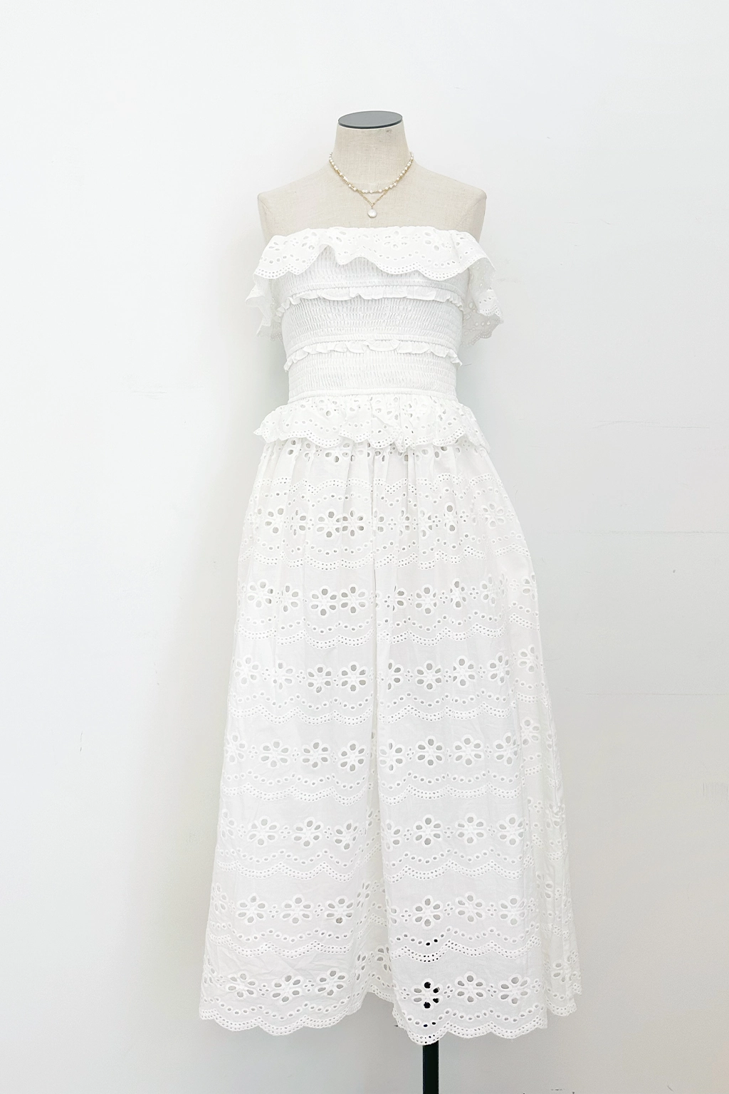 Statement Neck Nissi Dress