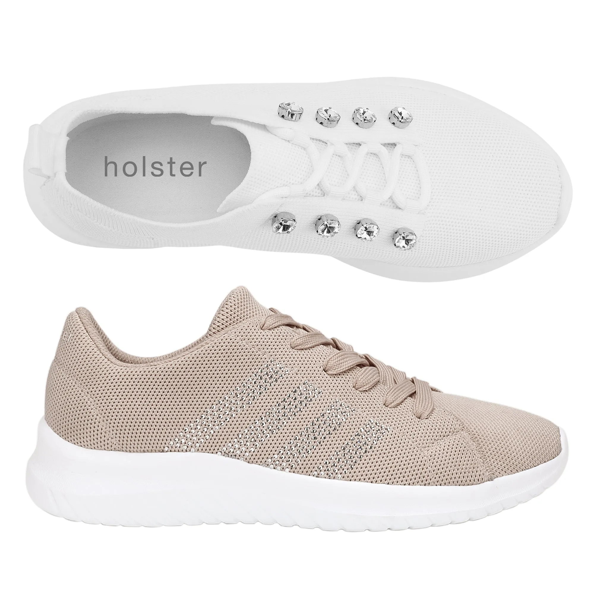 Harmony & Brooklyn Bundle - White / Natural Comfortable Support