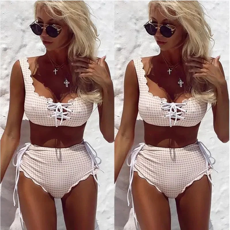 Sustainable Choice Poolside Life Lolita Bikini Set