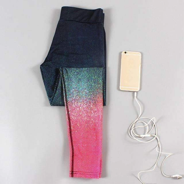 High Quality 2018 New Women Sports Yoga Pants Jogging Gym Running Tights Exercise Female Fitness Sportswear Trousers Leggings Sporty Style haircare