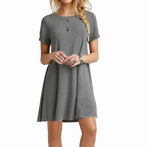 Women's Casual Style Mini Dress Street Casual Lightweight Comfort