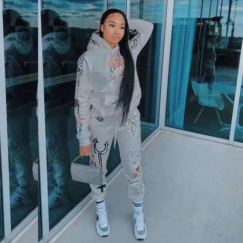 Freedom Fit Hoody Sweatshirt Sweatspants Matching Suits