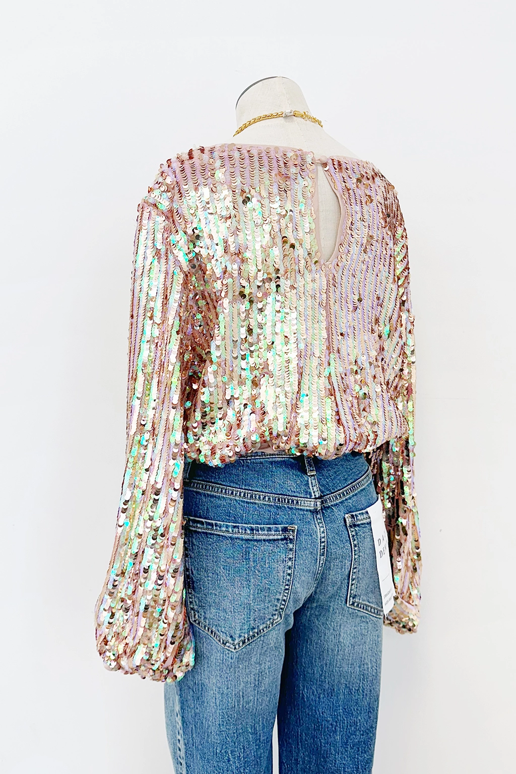 How Sweet Top Reversible Layering Tech Layered Look