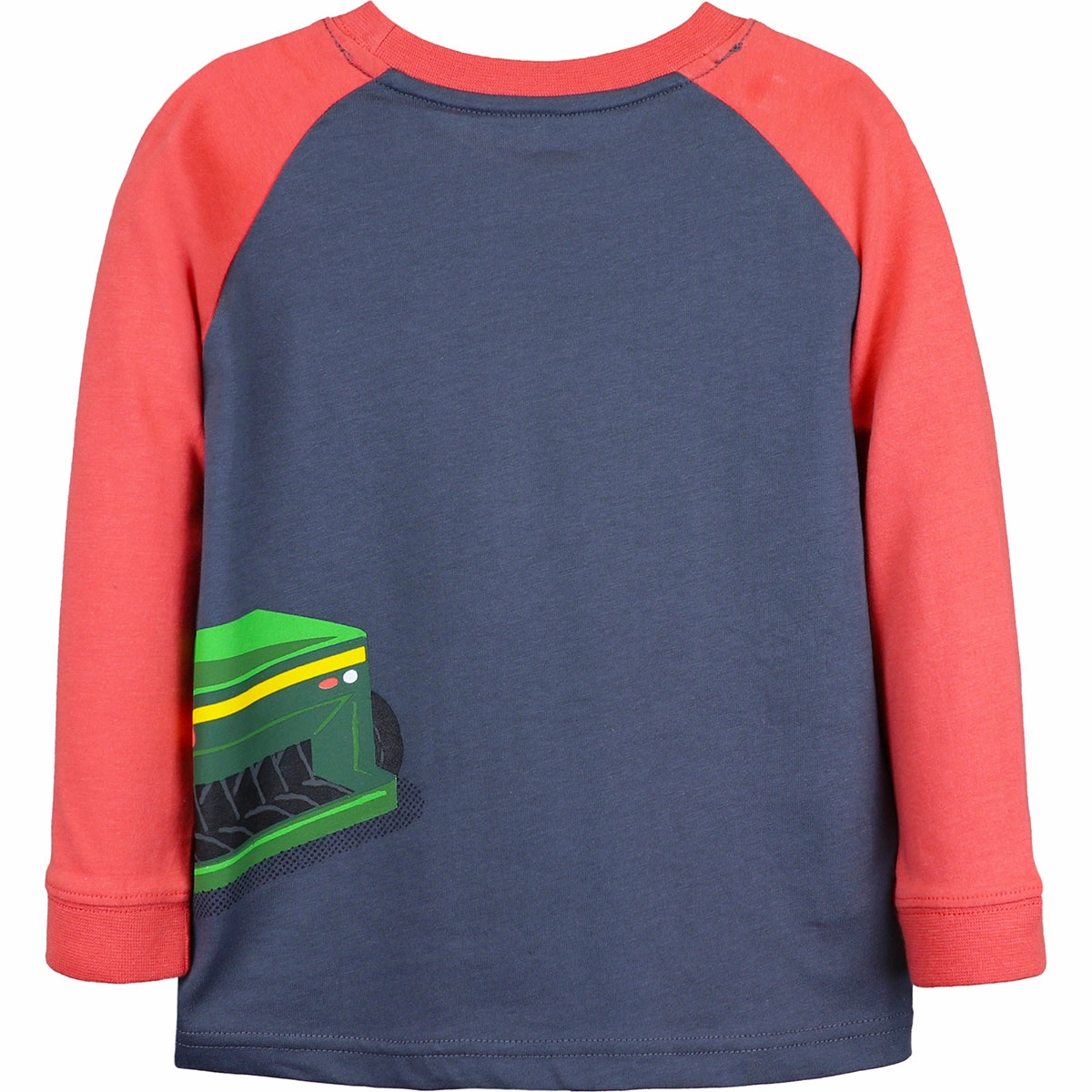 Toddler Boys' Long-Sleeve Cow Tractor Tee J4T558BT AntiStaticTreatment