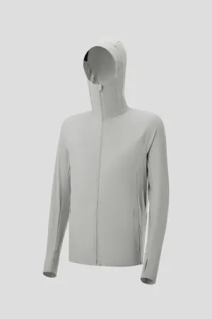Slim Silhouette Warm Hoodie IceAiry - Men's Breathable Sun Protection Jacket UPF50 