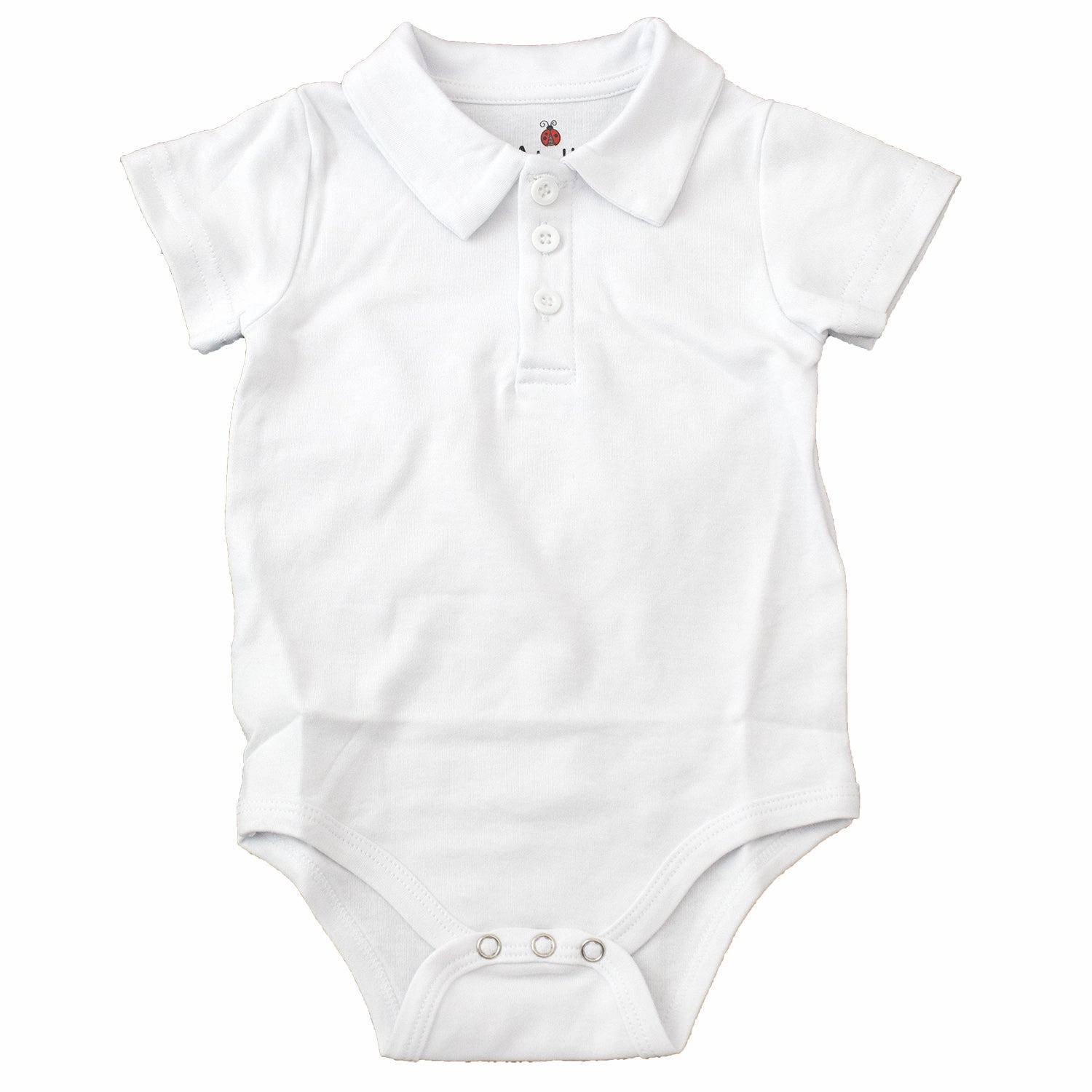Infant's Short Sleeve Knit Bodyshirt A1102 Reinforced Hems MeshPanelIntegration
