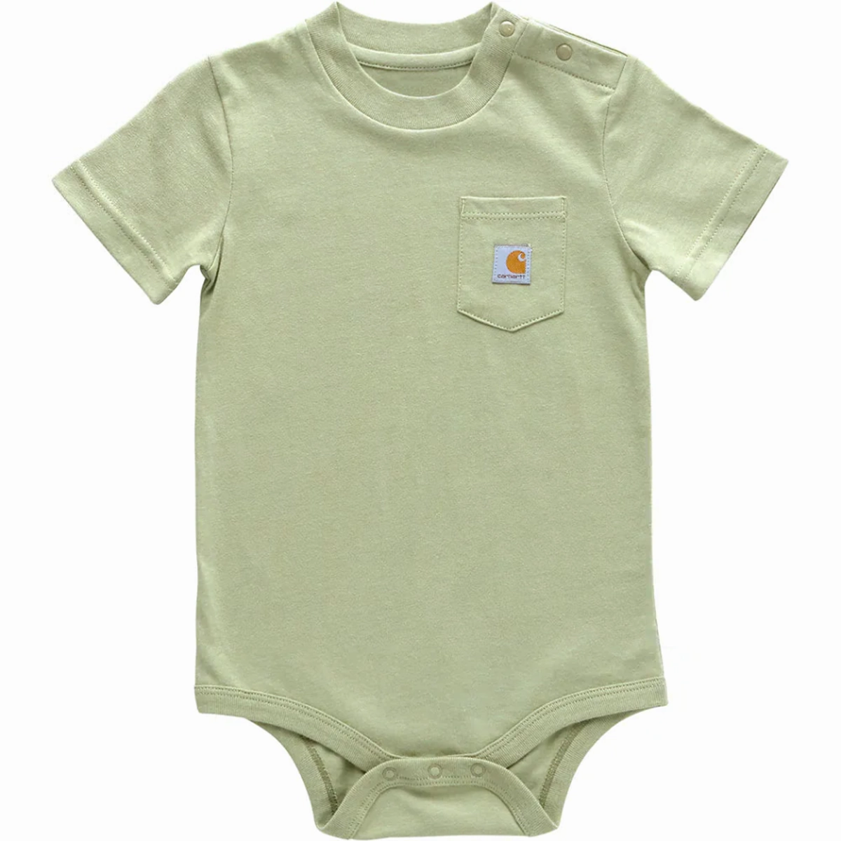 BuiltInLayer Infants' Short Sleeve Pocket Bodysuit CA5009