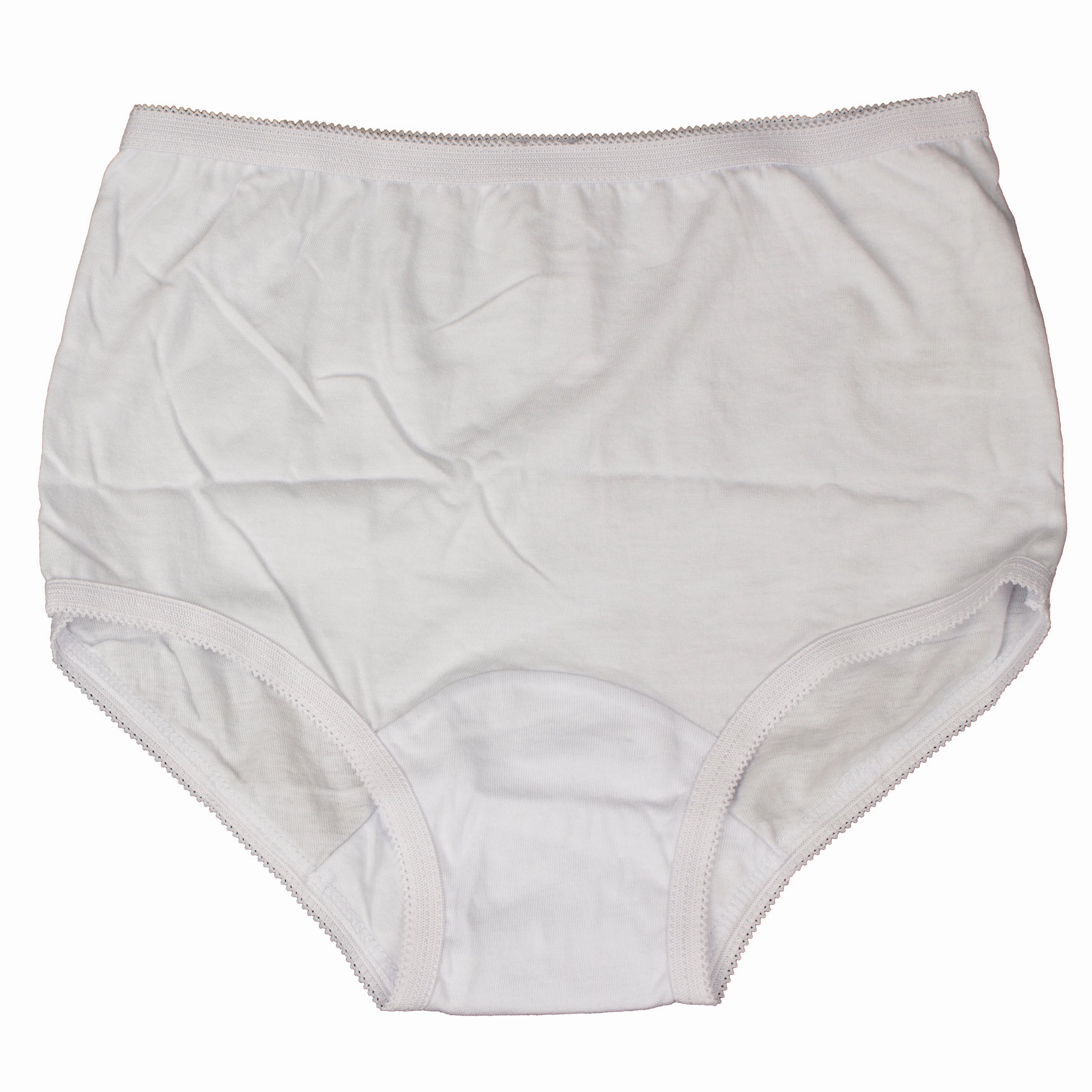 WrinkleResistantTextile Girl's 3 Pack Cotton Briefs WA-4214