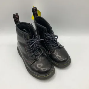 Lace Up System Thermoplastic Heel Cup Size 10: Dr.Marten's Black/Colorful Lace-Up/Zip-Up Boots