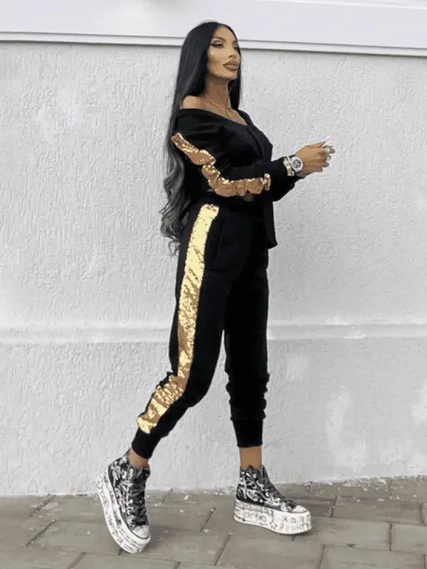 Irregularity Tops & Elastic Waist Pants Breathable Comfort Multi Pocket System