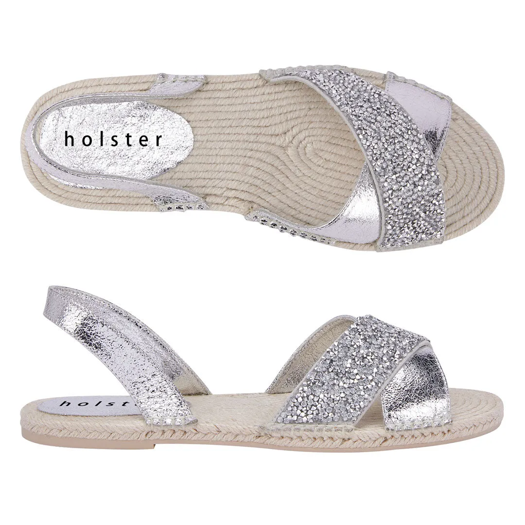 Jojo - Silver supportive shoes Timeless Footwear