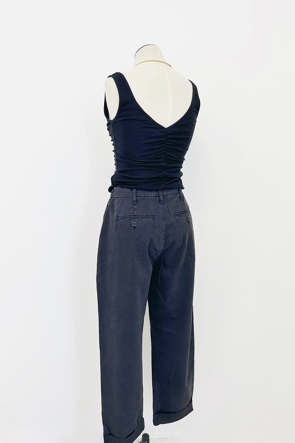 Sleek Finish Gentle Waist Kellin Pleated Trouser