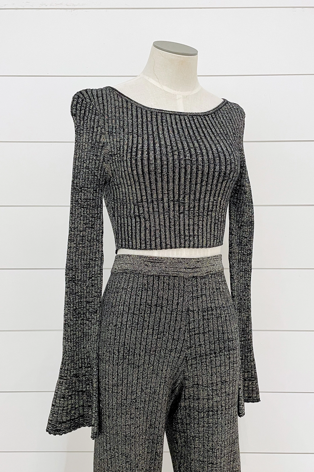 Tagless Comfort Collar Bohemian style Kiara Long Sleeve Top