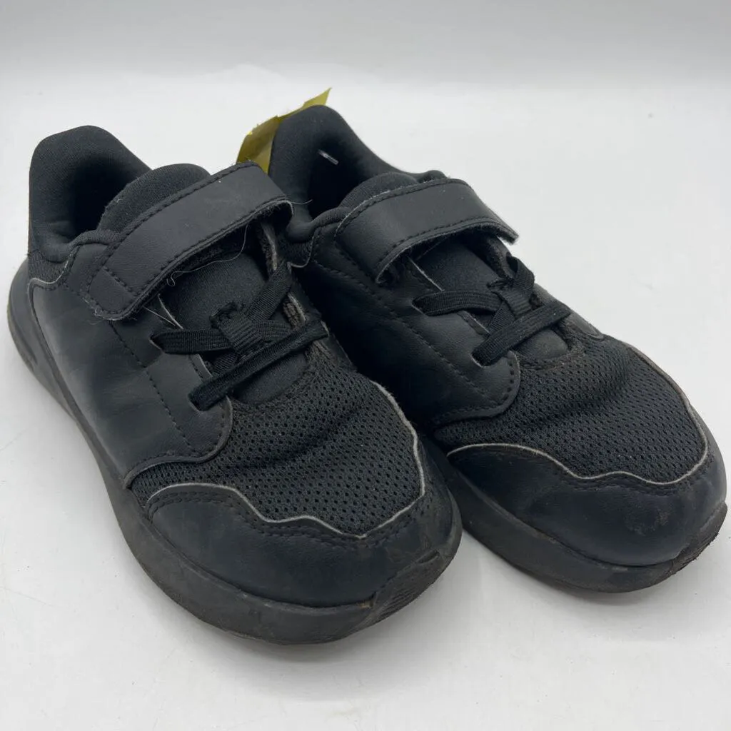 Size 10: Adidas Black Velcro Shoes Run Style