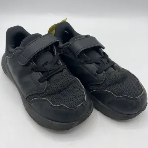 Size 10: Adidas Black Velcro Shoes Run Style