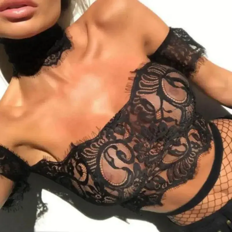 Lace Bra Crop Top Wind Glow