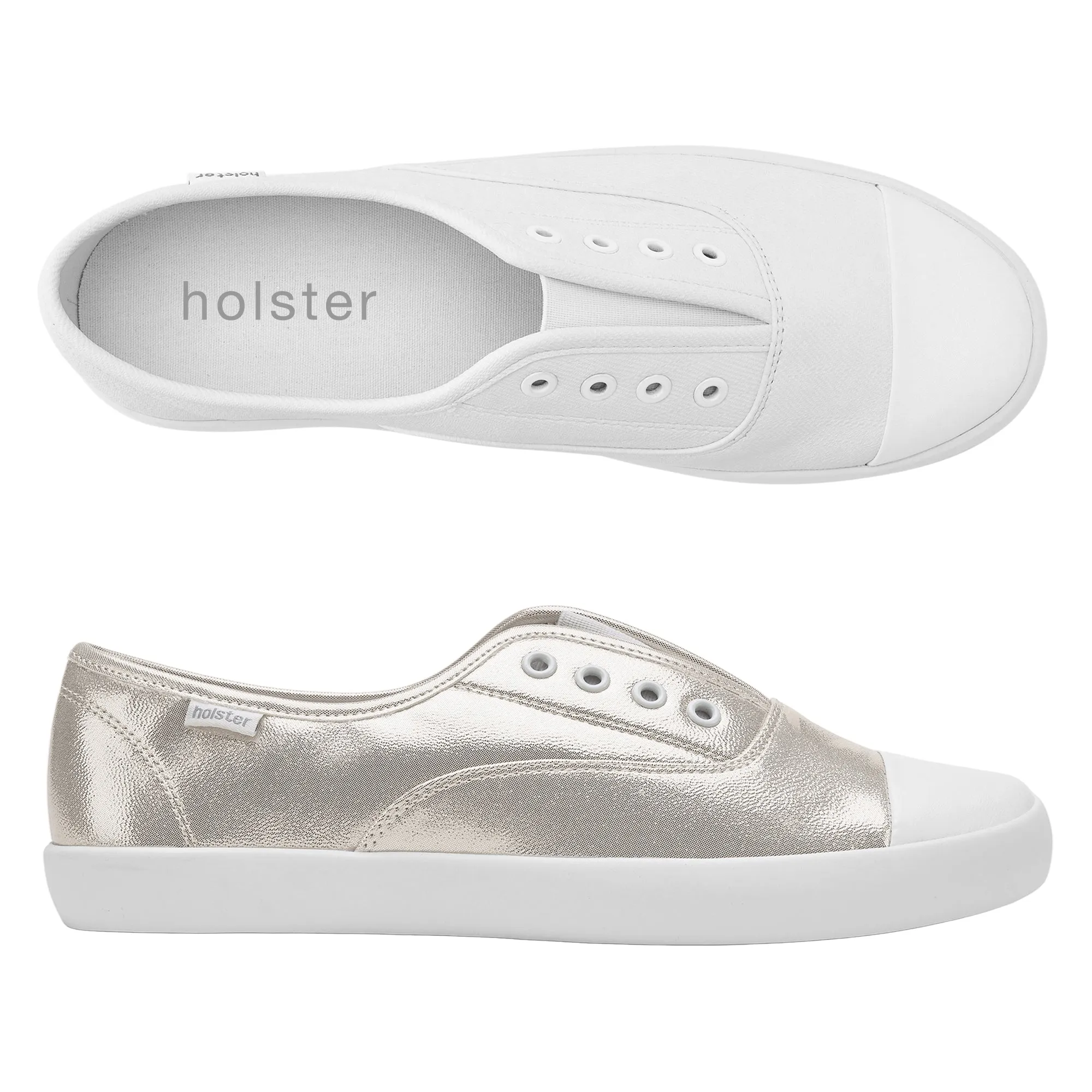 Laila & Lulu Bundle - White / Champagne Play Walk