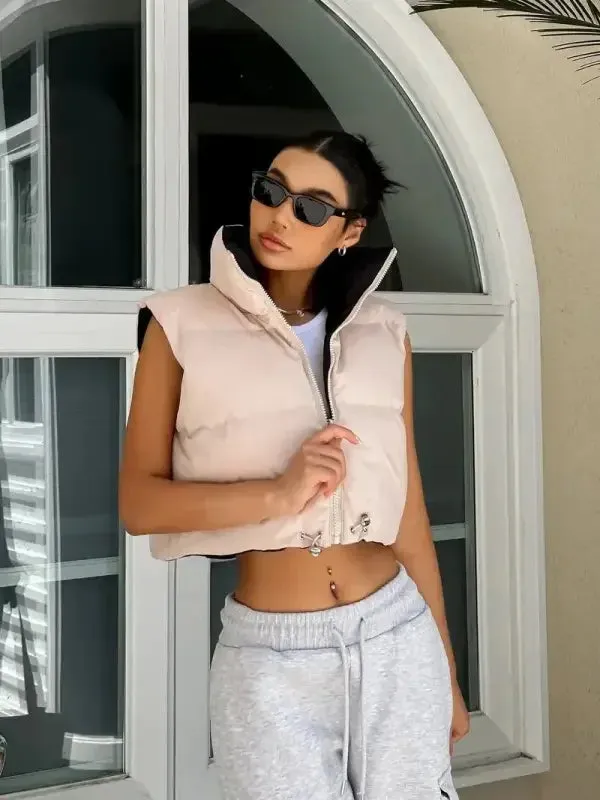 Tropical Glow VentilatedMesh Zip Up Reversible Vests