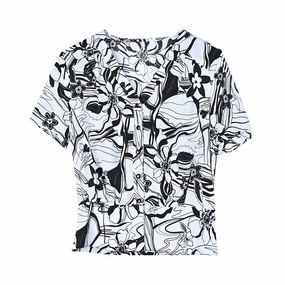 Silk Shirt Women's Short Sleeved High-End Look