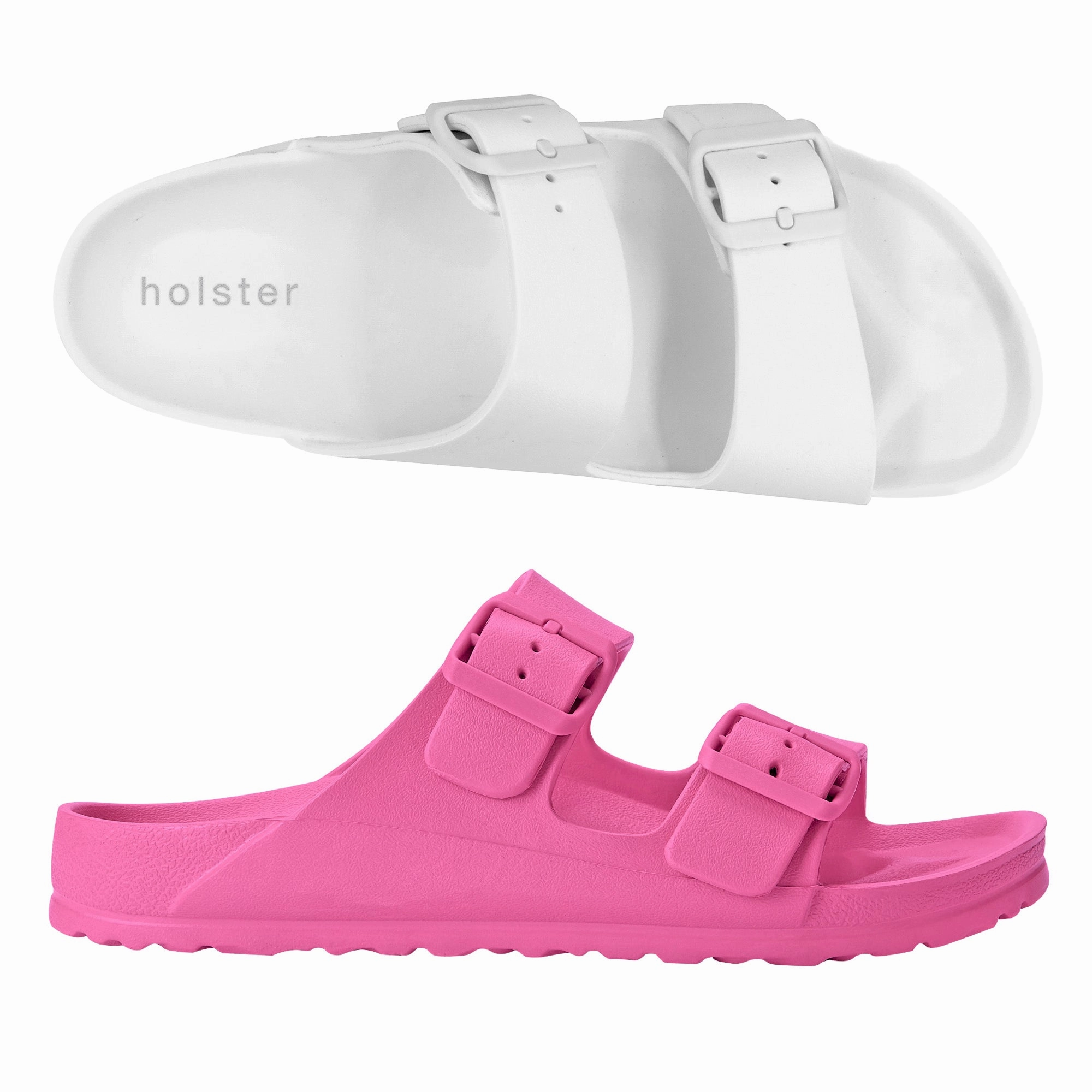 Sundreamer Bundle - White/Hot Pink Comfortable Arch Outdoor Footwear