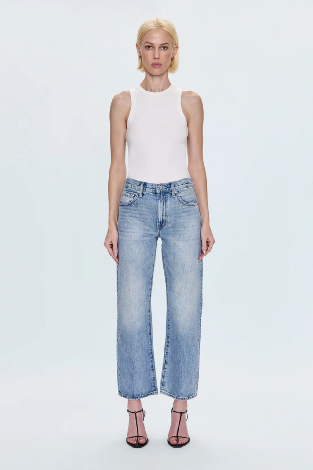 Lexi MR Bowed Jean Vibrant color