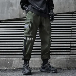 Japanese Men'S New Functional Overalls Loose-Fitting No Gap Waist Comfy Motion
