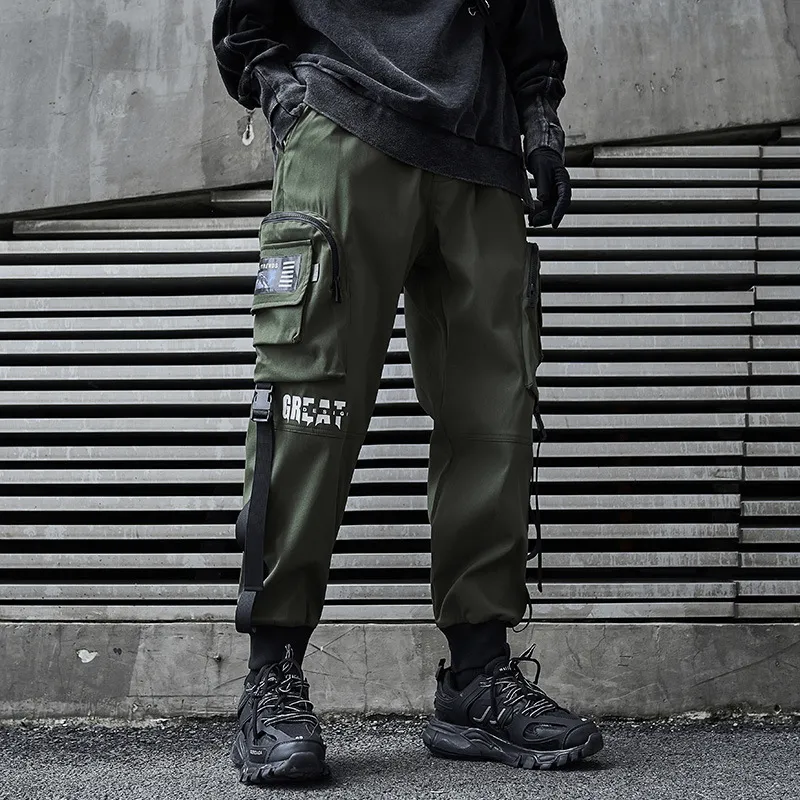 SoftLining Japanese Men'S New Functional Overalls Loose-Fitting
