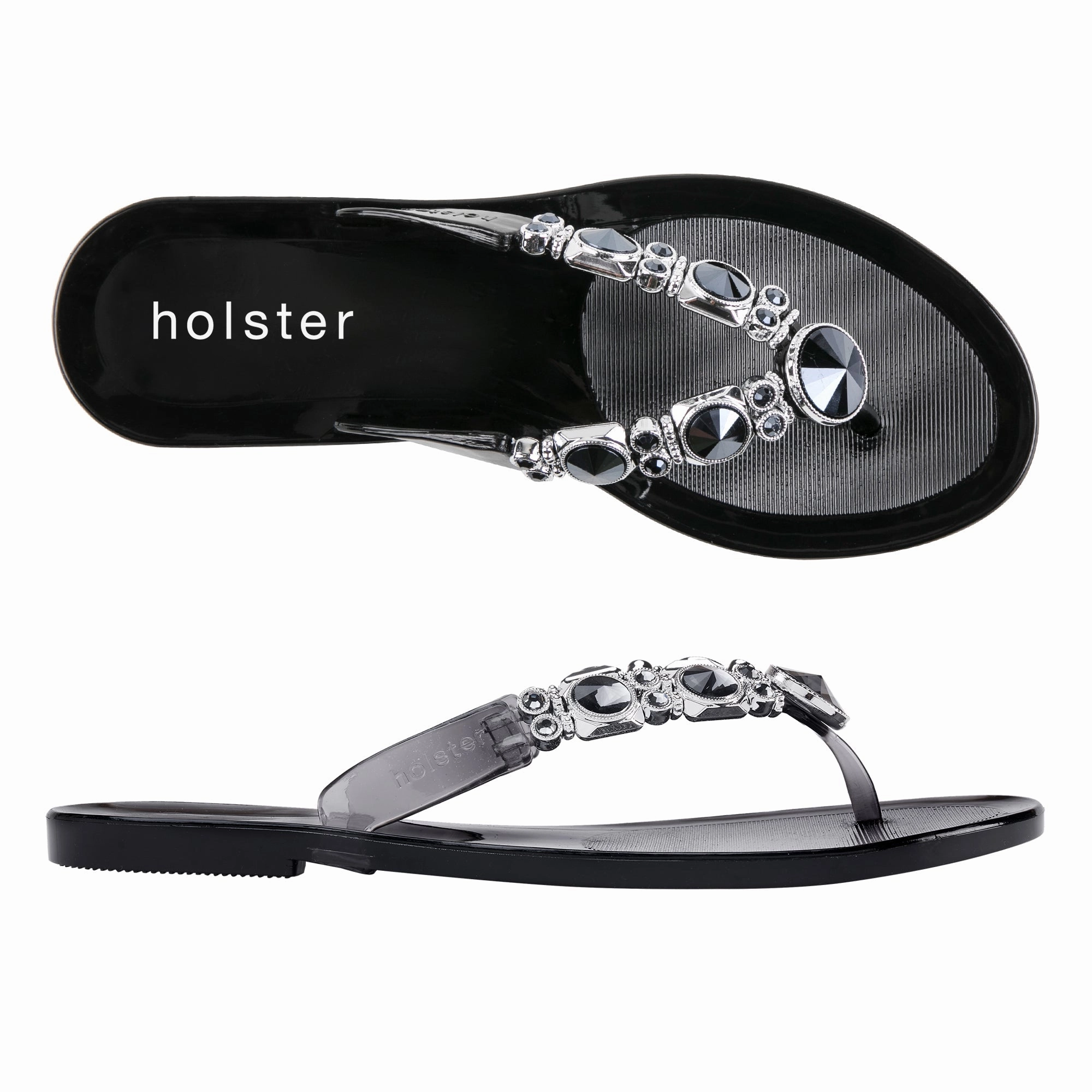 Timeless Footwear Glam Bundle - Black / Clear Graphite