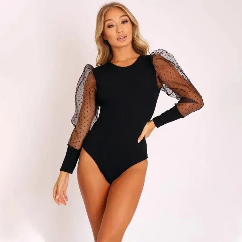 ZeroChafeSeams New Lace Puff Bodysuits