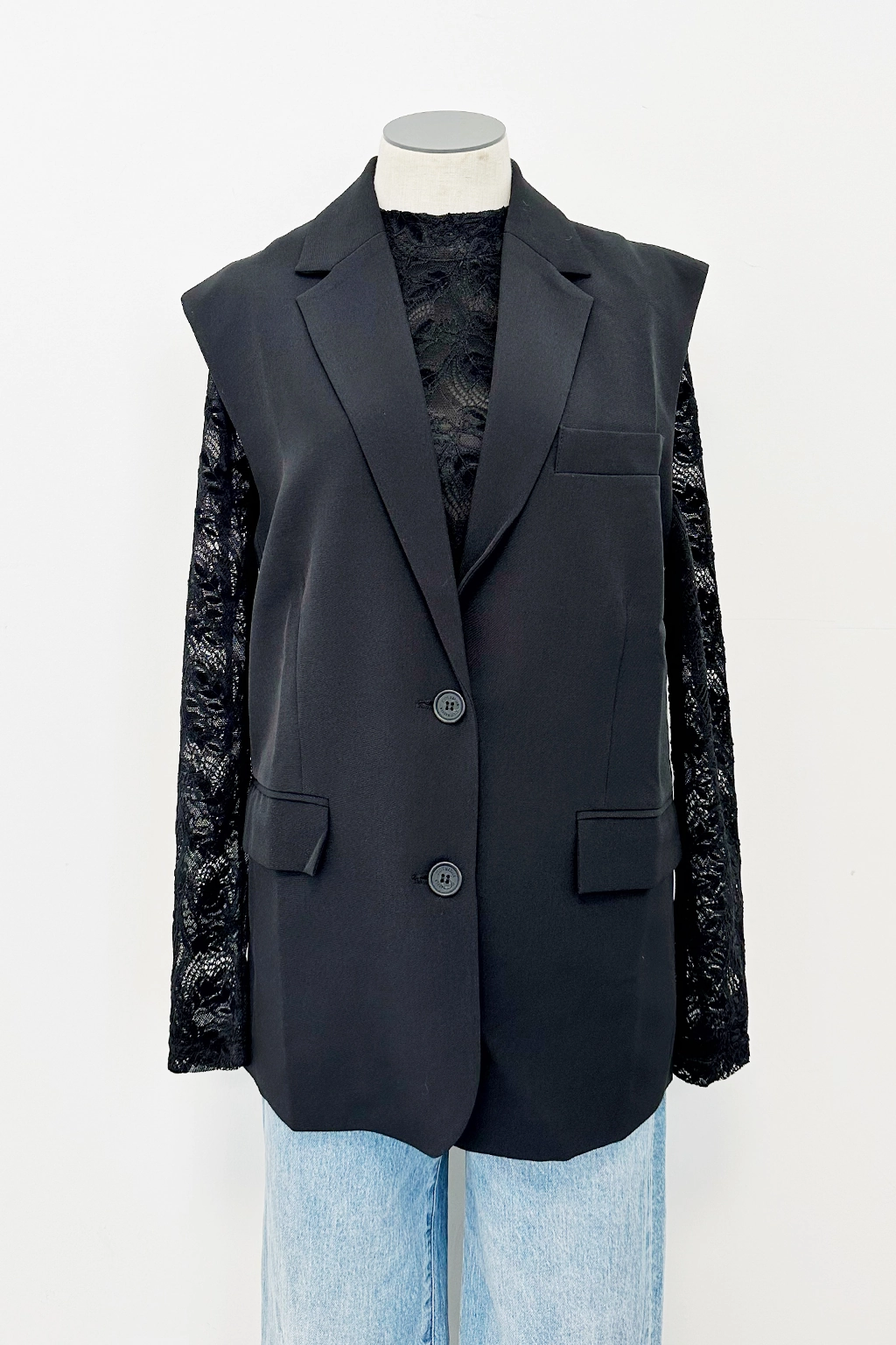 Ashton Vest PolishedFinish HighNeckline