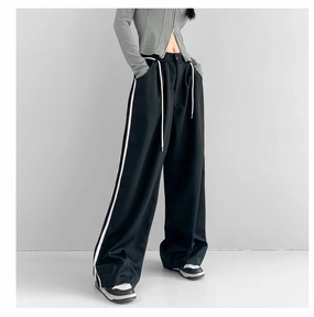 High Mobility Loose Apricot Wide Leg Pants For Women With High Waist
