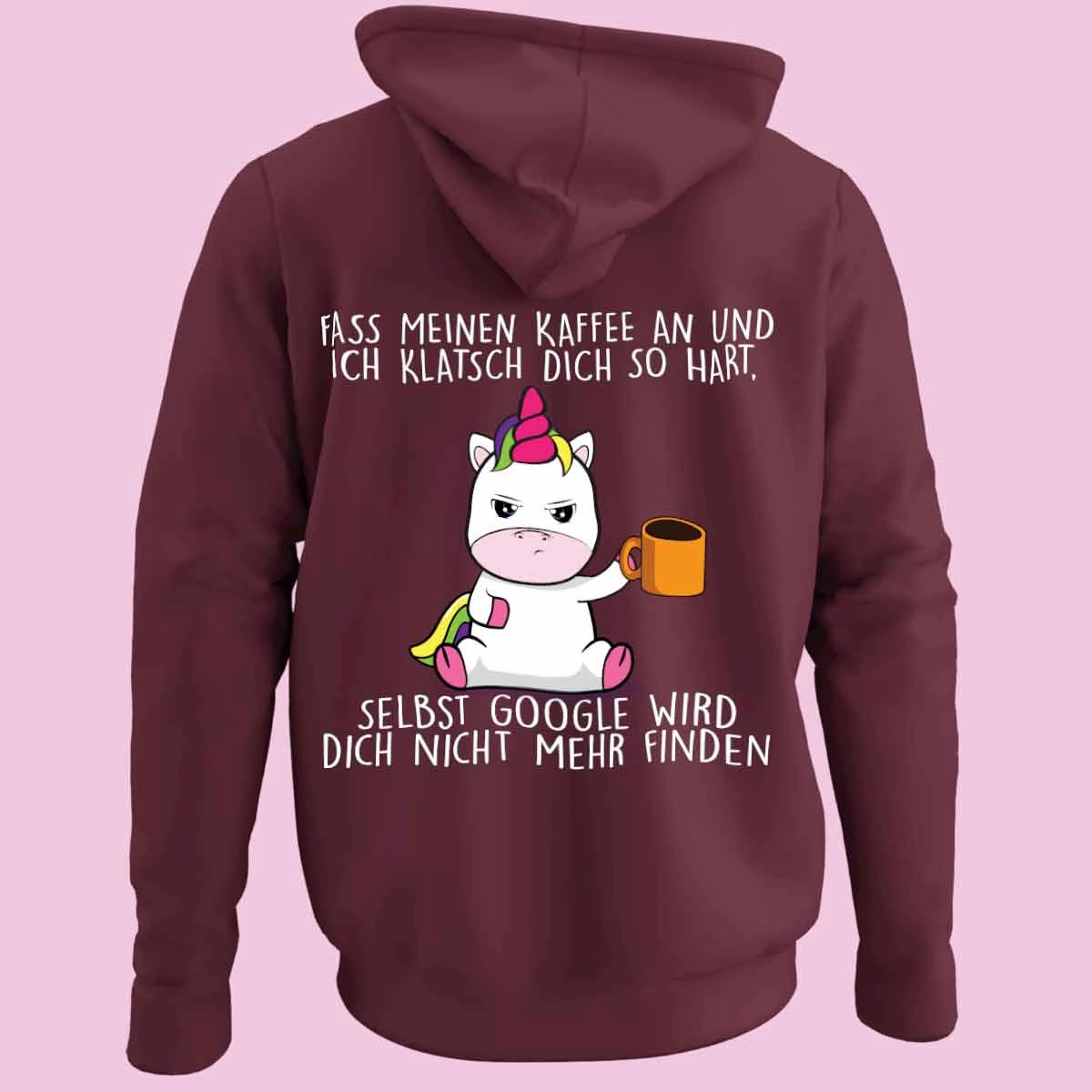 Convertible Closure Loose Hooded Sweater Women's Cute Printed Long Sleeve Idle Style