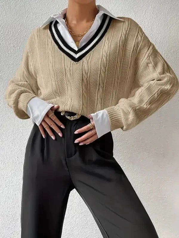 Loose Women Sweatshirt goes with sneakers Breathable Layer