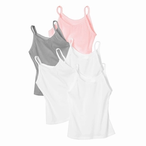 Ribbed Neckline Girls' Cami 5-pack GCEMW5