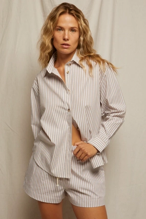 James Button Down MinimalistCut MeshPanel