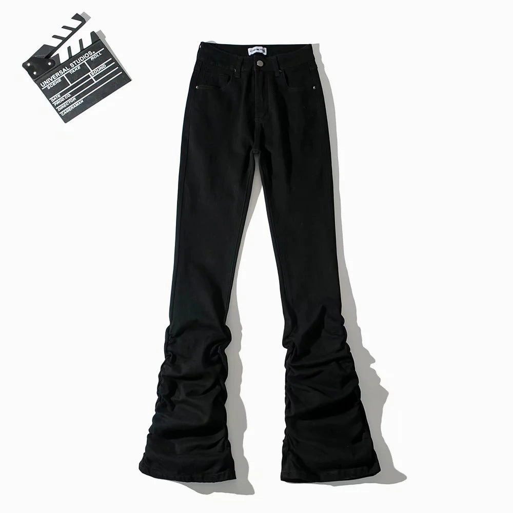 Women's Skinny Mop Pants Denim Trousers Casual Vibe Chic Appearance